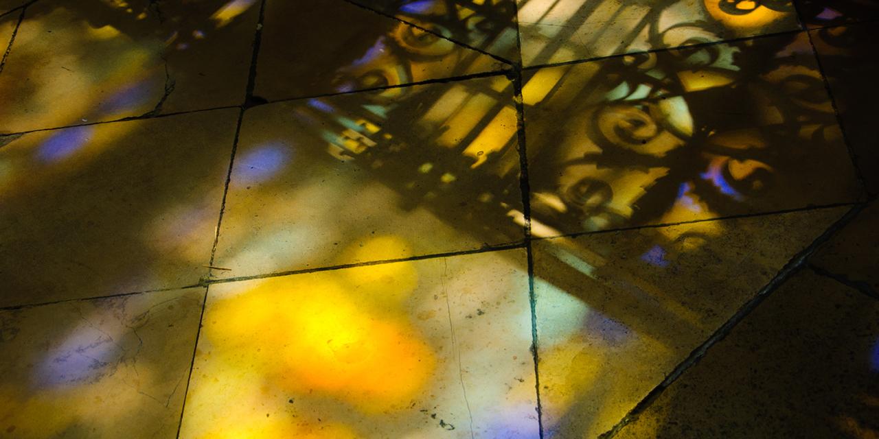 stained glass window light