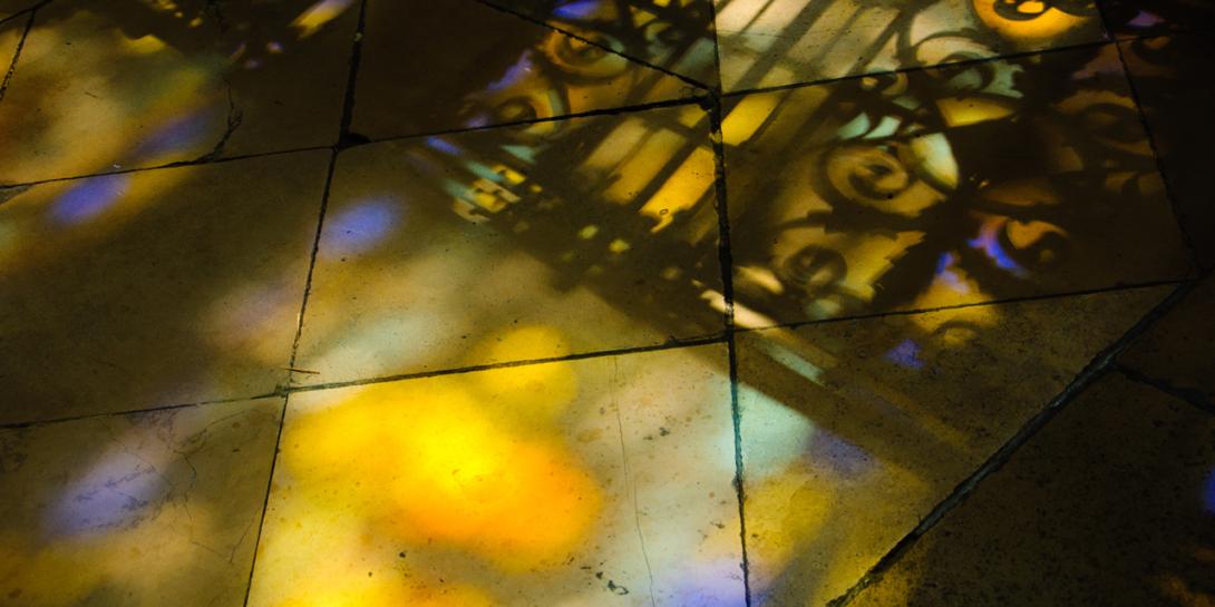 stained glass window light